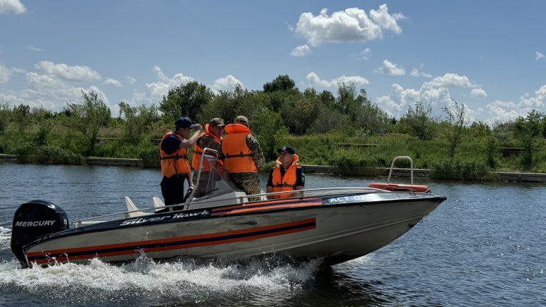 Военный патруль на водоемах 