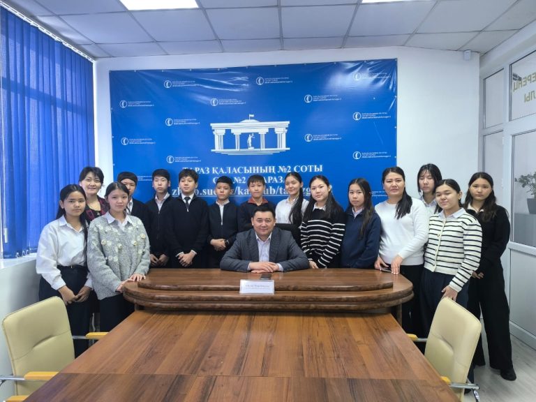 Жастар арасында заңға құрмет қалыптастыру бағытында кездесу өтті