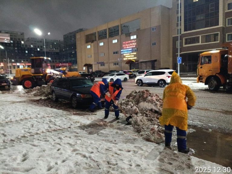 Астанада көшелерді тазалау жұмысына 1,4 мыңнан аса коммуналдық техника жұмылдырылды