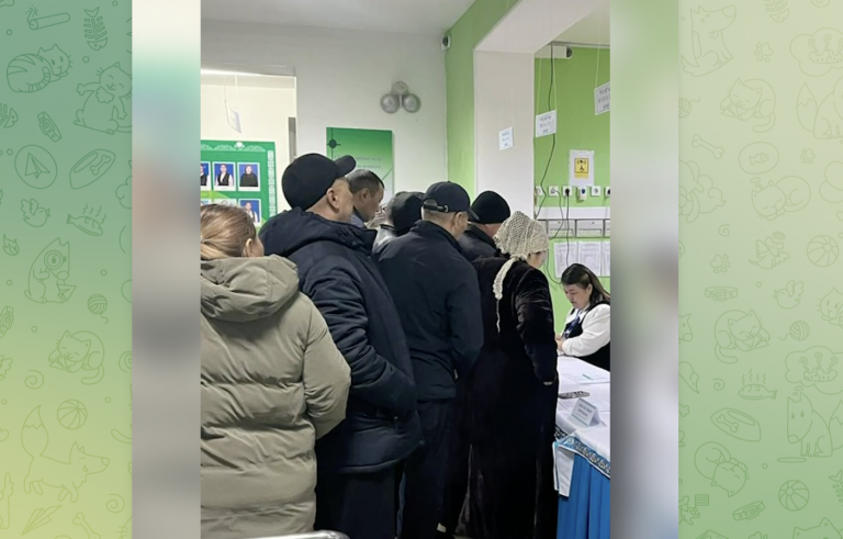 Референдум-2026: дауыс беру учаскелеріне халық лек-легімен келуде