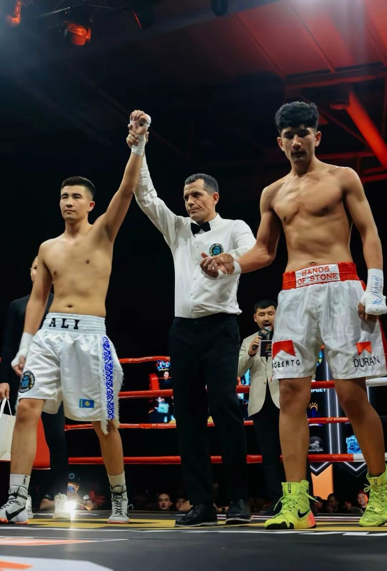 Тараздағы халықаралық турнирде қазақстандық боксшы айқын жеңіске жетті