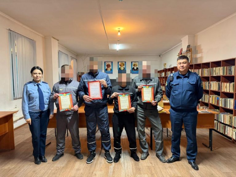 Семей колониясында үздік психологиялық қабырға газеті байқауы өтті
