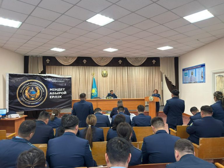 В области Абай подведены итоги оперативно-служебной деятельности ДУИС за I квартал 2026 года