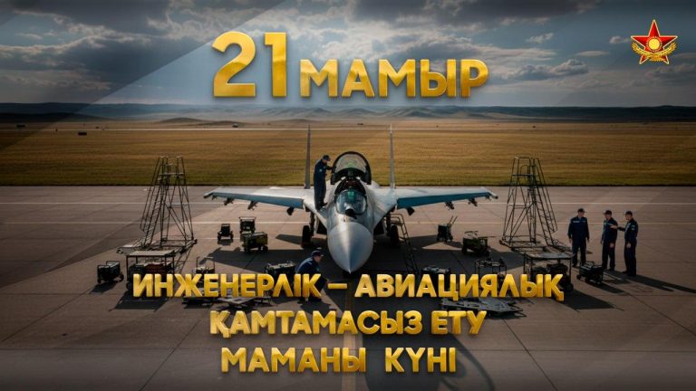 Қарулы күштерде инженерлік-авиациялық қамтамасыз ету маманы күні атап өтілуде