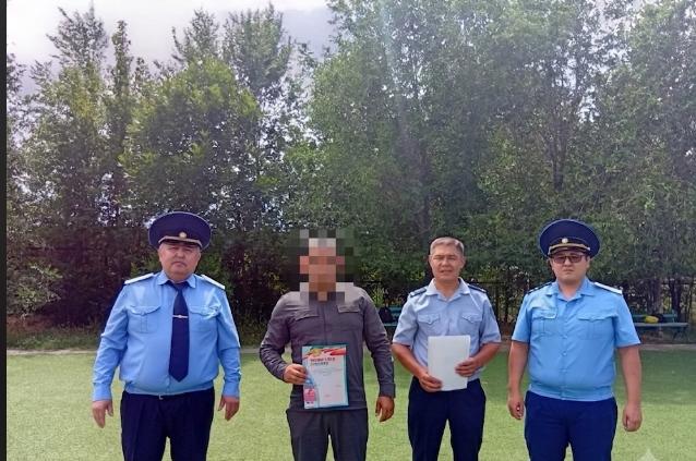 Абай облысының пробация есебіндегі азаматтары шағын футбол мен гір спортынан өткен жарысқа қатысты