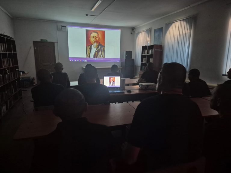 Абай облысы бойынша ҚАЖ-дың қауіпсіздігі барынша жоғары мекемесінде Абай күніне арналған әдеби кеш өтті