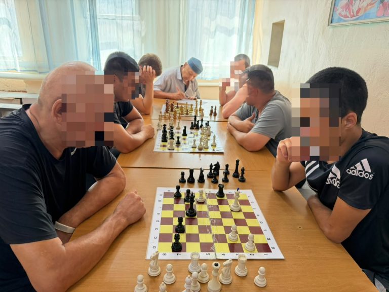 В учреждении УИС по области Абай прошли соревнования по шахматам и шашкам