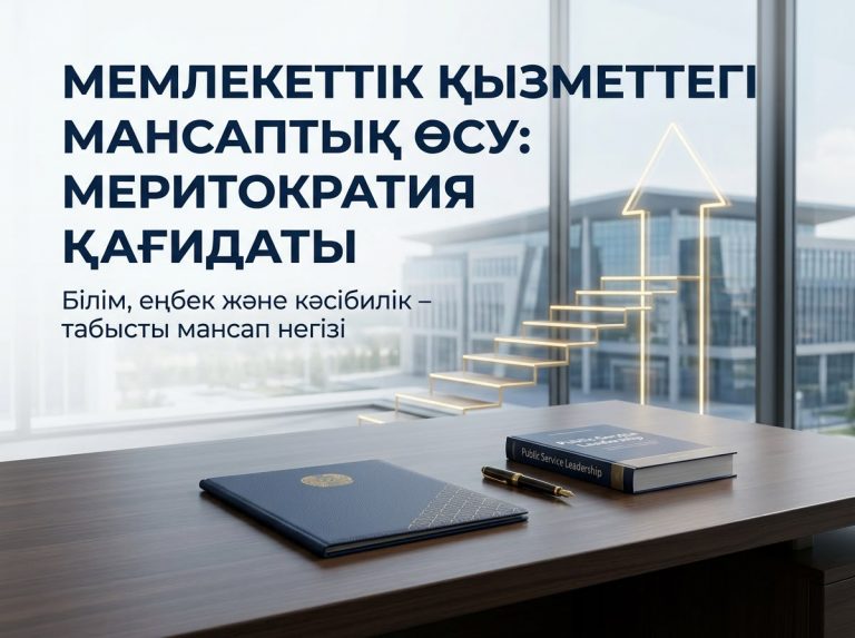 КАРЬЕРНЫЙ РОСТ НА ГОСУДАРСТВЕННОЙ СЛУЖБЕ: ПРИНЦИП МЕРИТОКРАТИИ