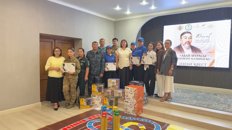 Абай күніне арналған әдеби квестте Абай облысы бойынша ҚАЖ қауіпсіздігі барынша жоғары мекеме қызметкерлері жеңімпаз атанды