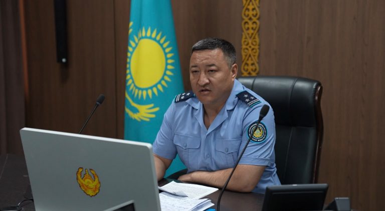 ТҮРКІСТАН ПОЛИЦИЯСЫНДА ЗАҢДЫЛЫҚ ПЕН АДАЛДЫҚ МӘСЕЛЕЛЕРІ ТАЛҚЫЛАНДЫ