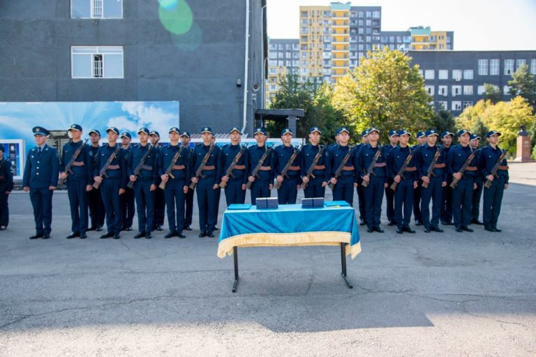 АЛМАТЫ АКАДЕМИЯСЫНЫҢ КУРСАНТТАРЫ АНТ ҚАБЫЛДАДЫ
